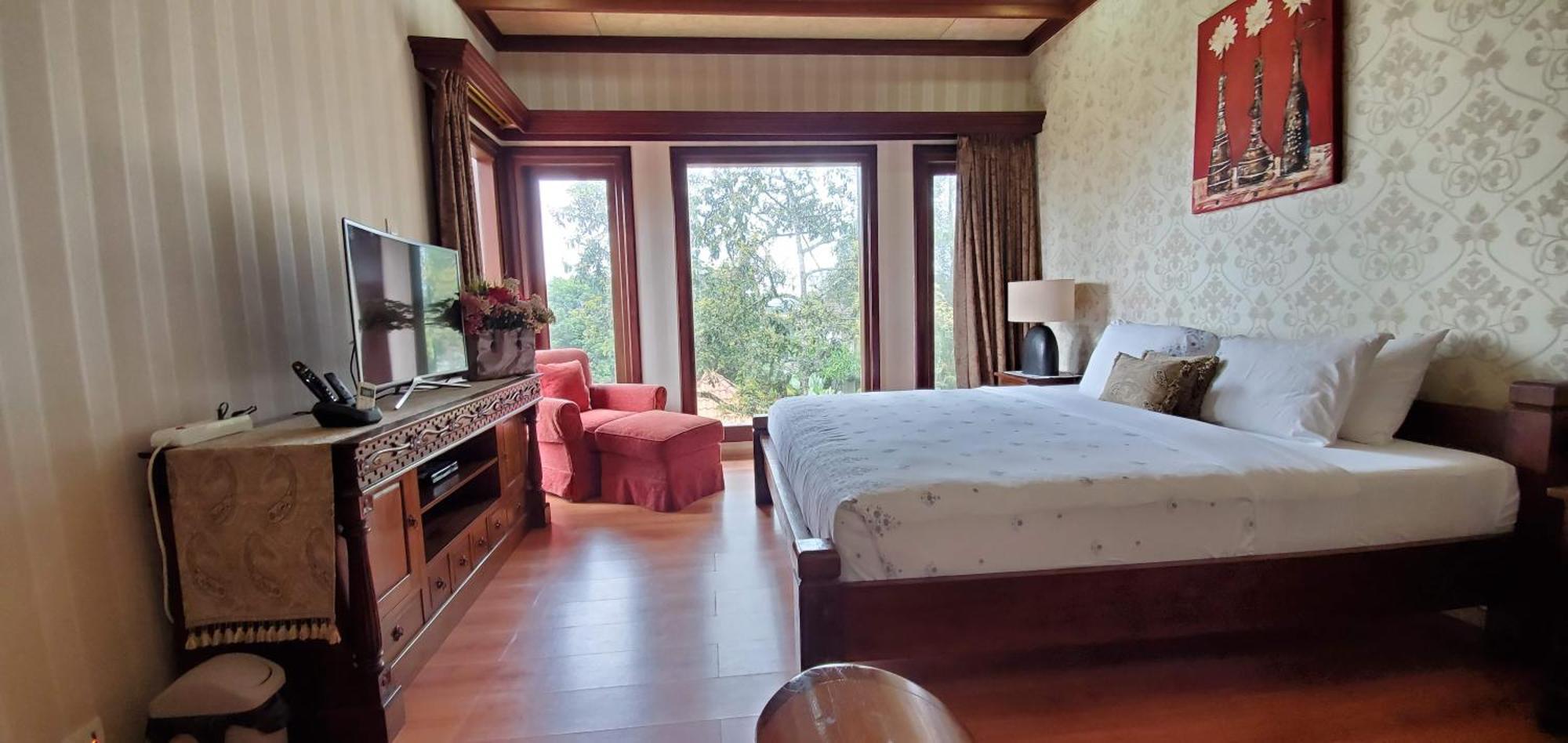 Balinese Villa In Berastagi Buitenkant foto